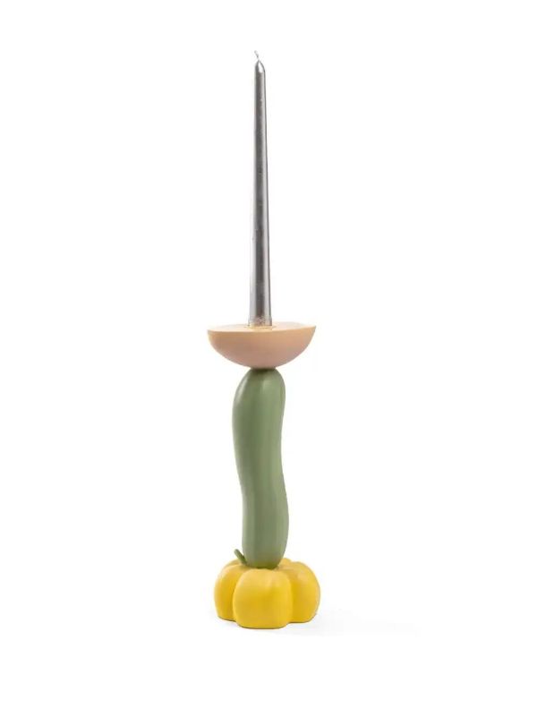 Seletti Vitamin Cucumber Candle Holder (26.5cm) | Browns Candle Holders