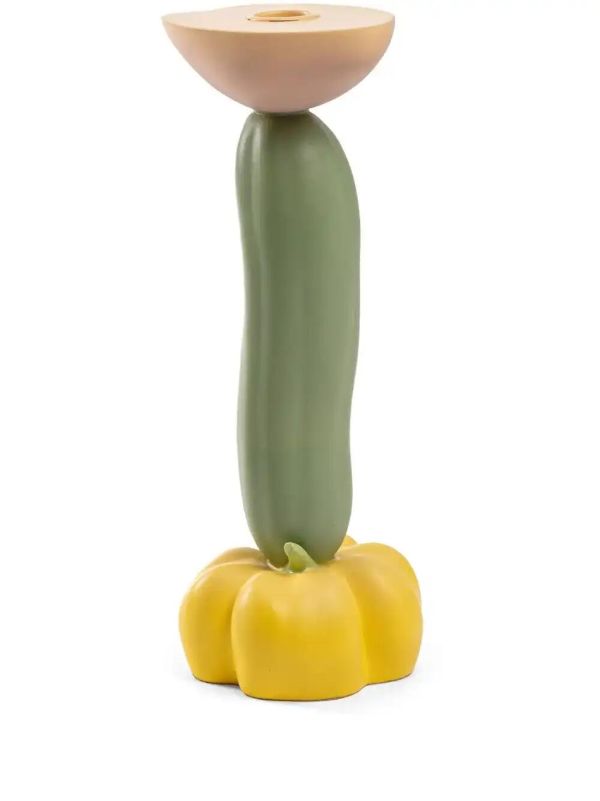Seletti Vitamin Cucumber candle holder (26.5cm) | Browns Candle Holders
