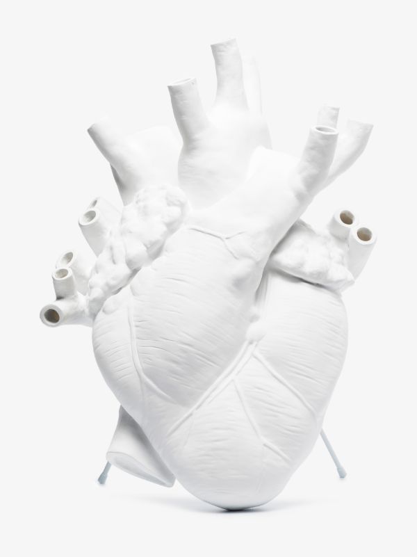 Seletti White Love In Bloom Porcelain Vase | Browns Vases