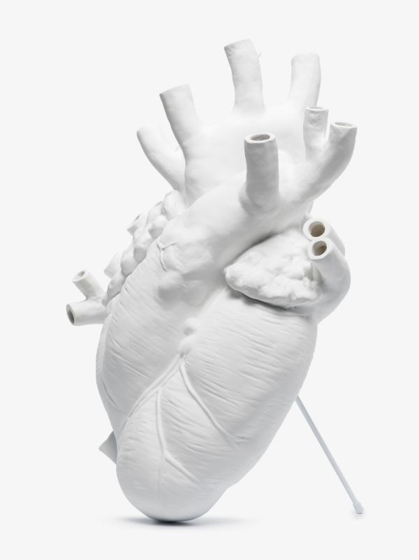 Seletti White Love In Bloom Porcelain Vase | Browns Vases