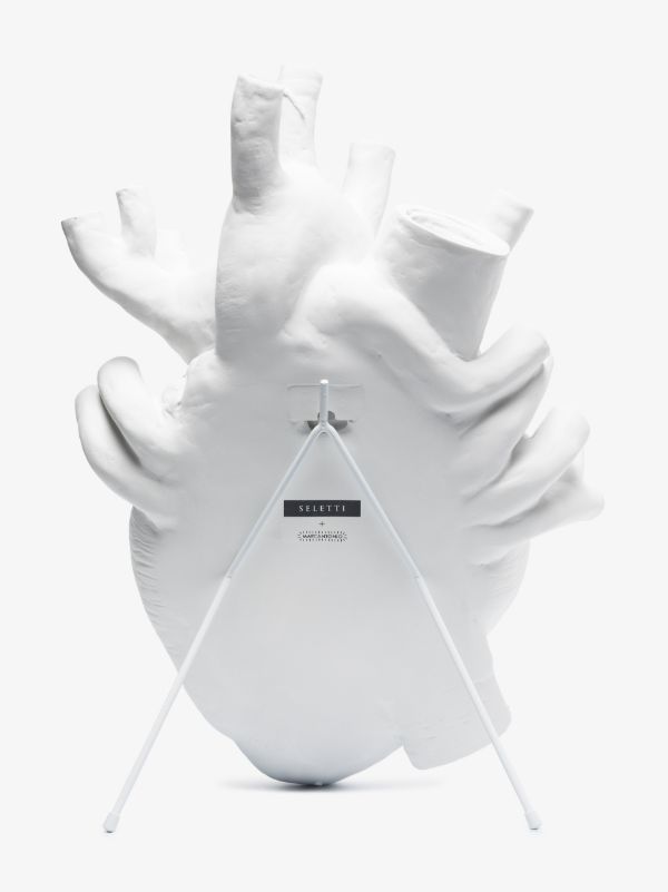 Seletti White Love In Bloom Porcelain Vase | Browns Vases