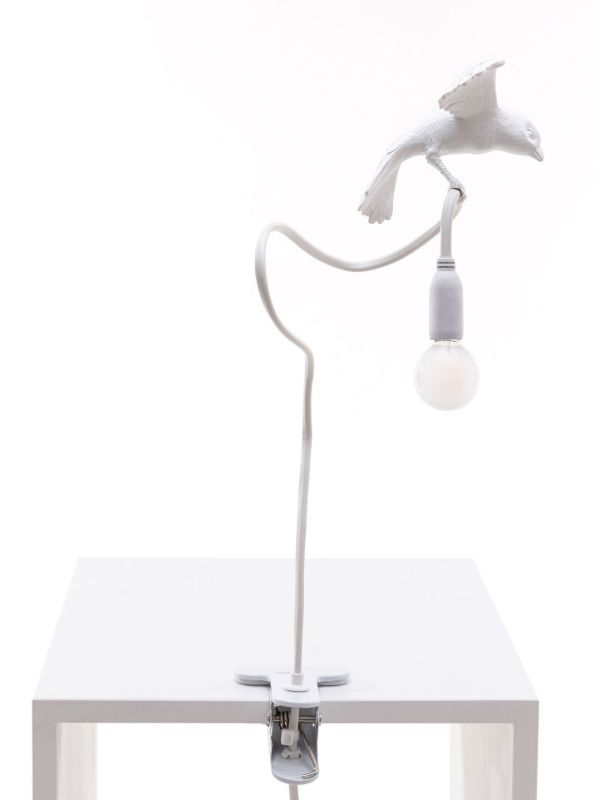 Seletti White Sparrow Cruising Lamp | Browns Lighting