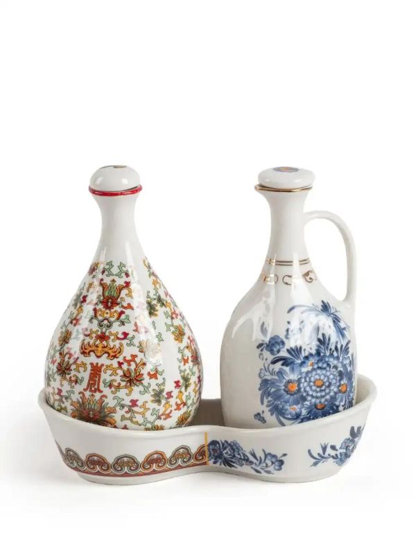 Seletti White Thelme Bottle Set | Browns Kitchen Accessories