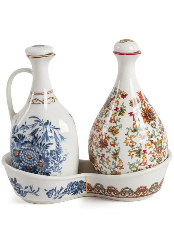 Seletti White Thelme Bottle Set | Browns Kitchen Accessories