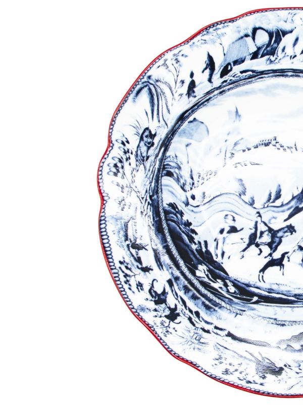 Seletti XDiesel White Living Dinner Plate | Browns Plates & Bowls