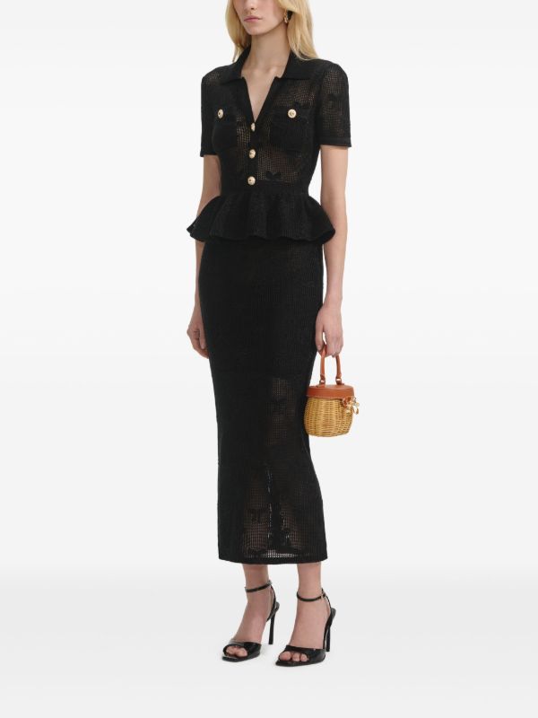 Self-Portrait Crochet Dress | Browns Day Dresses