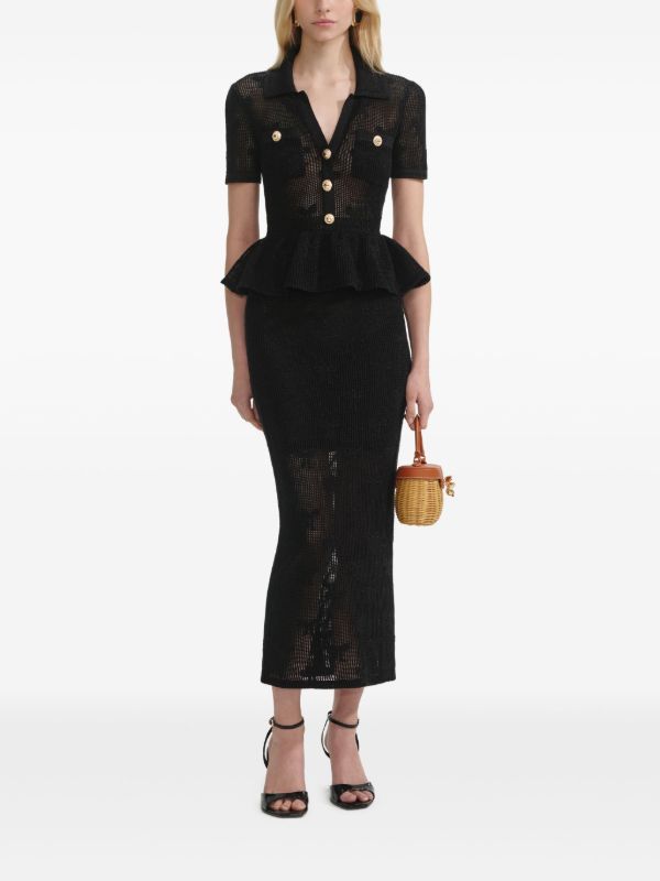 Self-Portrait crochet dress | Browns Day Dresses