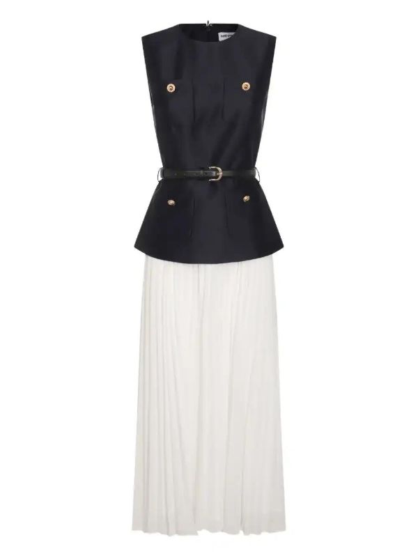 Self-Portrait sleeveless maxi dress | Browns Day Dresses