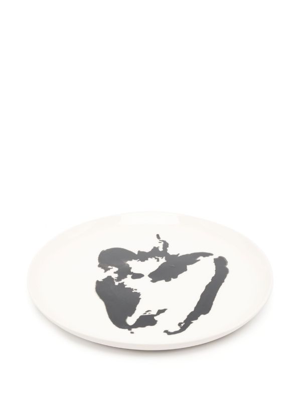 Serax White Ceramic Feast Pepper Plates | Browns Plates & Bowls