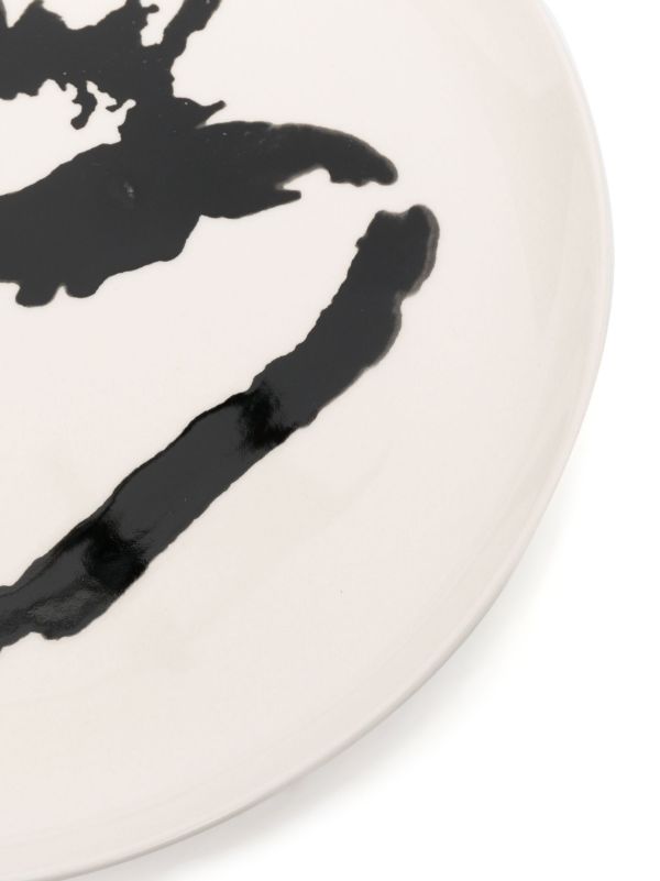 Serax White Ceramic Feast Pepper Plates | Browns Plates & Bowls