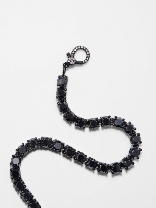 SHAY 18K Black Gold Diamond Tennis Bracelet | Browns Bracelets