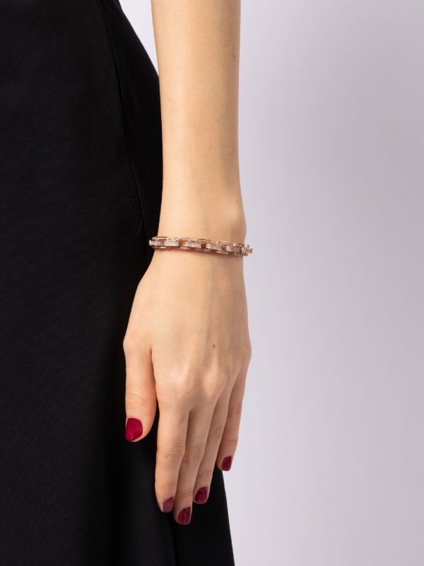 SHAY 18K Rose Gold Deco Diamond Bracelet | Browns Fine Bracelets