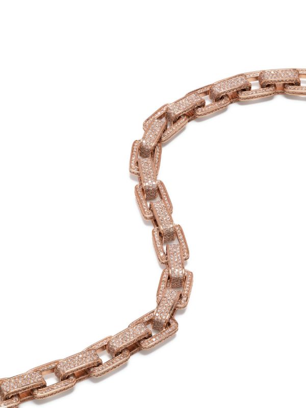 SHAY 18K Rose Gold Deco Diamond Bracelet | Browns Fine Bracelets