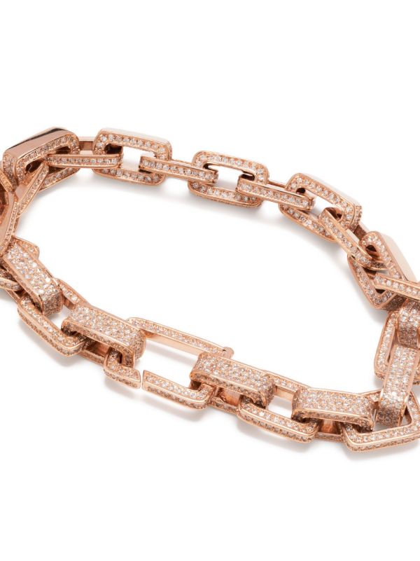 SHAY 18K Rose Gold Deco Diamond Bracelet | Browns Fine Bracelets