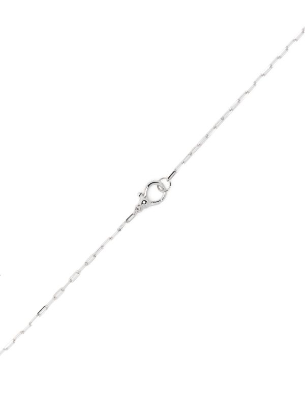 SHAY 18K White Gold Malachite Necklace | Browns Necklaces