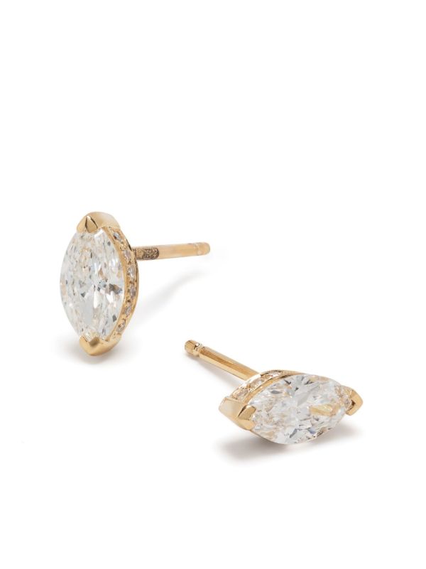 SHAY 18K Yellow Gold Diamond Stud Earrings | Browns Fine Earrings