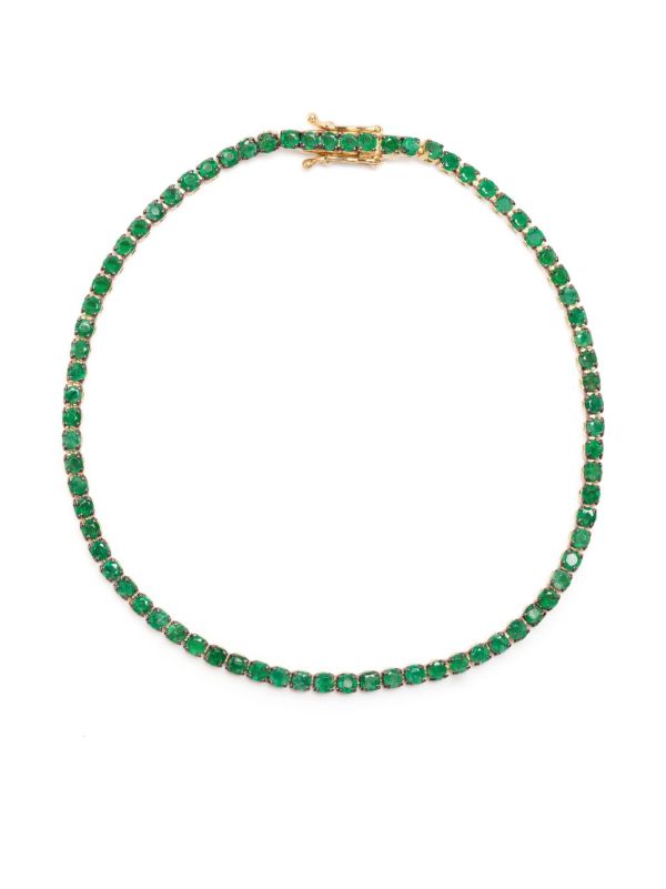 SHAY 18K yellow gold emerald bracelet | Browns Fine Bracelets