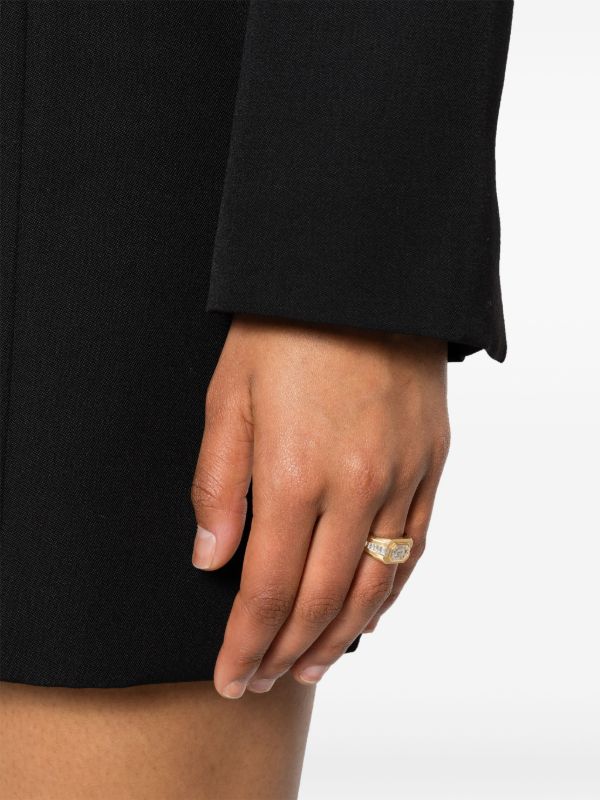 SHAY 18K Yellow Gold Illusion Diamond Ring | Browns Fine Rings