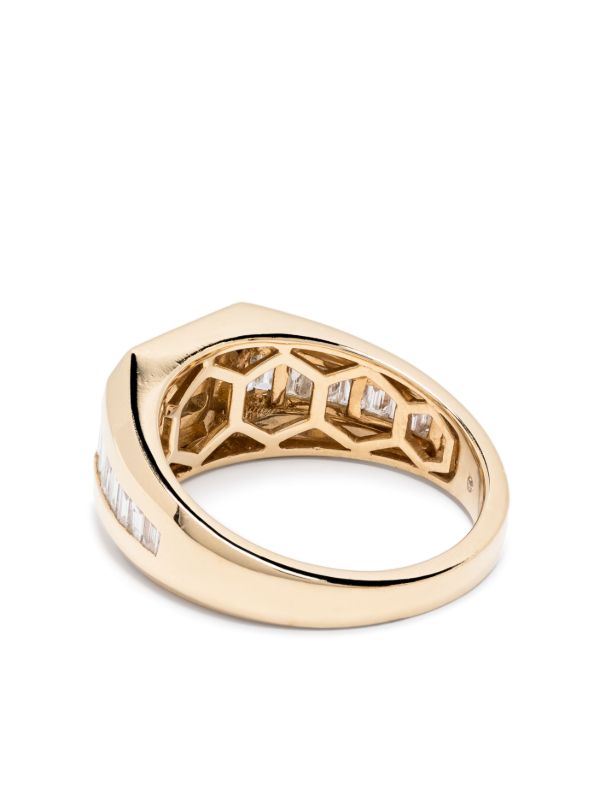 SHAY 18K Yellow Gold Illusion Diamond Ring | Browns Fine Rings