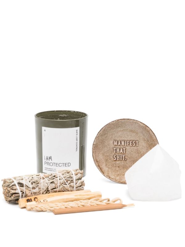 she's lost control X Browns green Mindful Intentions gift set | Browns Candles