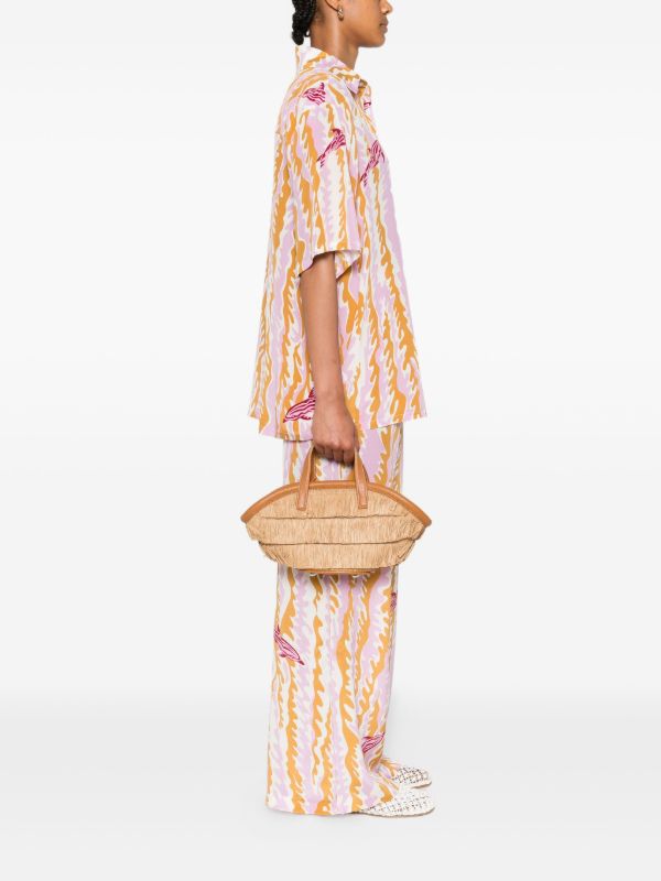 Simon Miller Mini Fringe Mercado Tote Bag | Browns Tote Bags