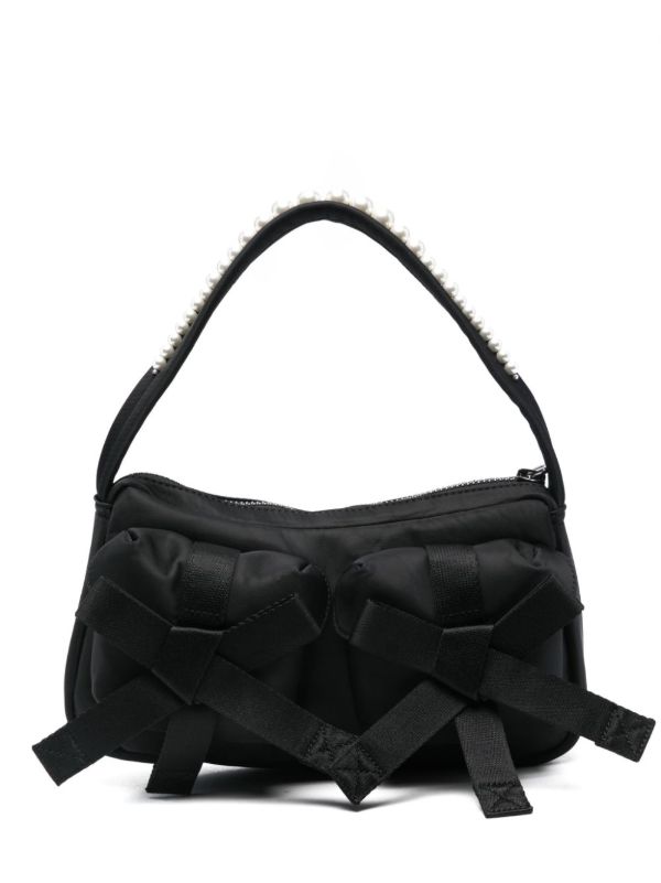 Simone Rocha Bow-Embellished Shoulder Bag | Browns Shoulder Bags