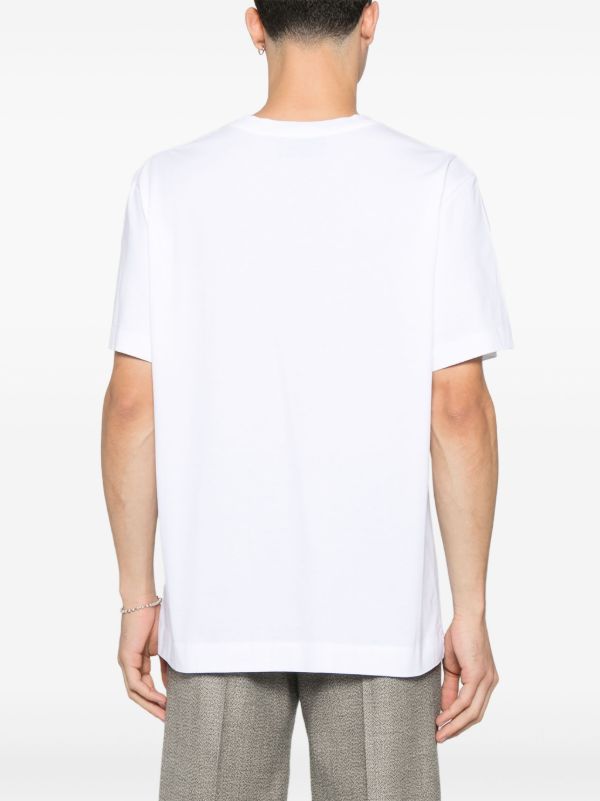 Simone Rocha Carnation-print T-shirt | Browns T-Shirts