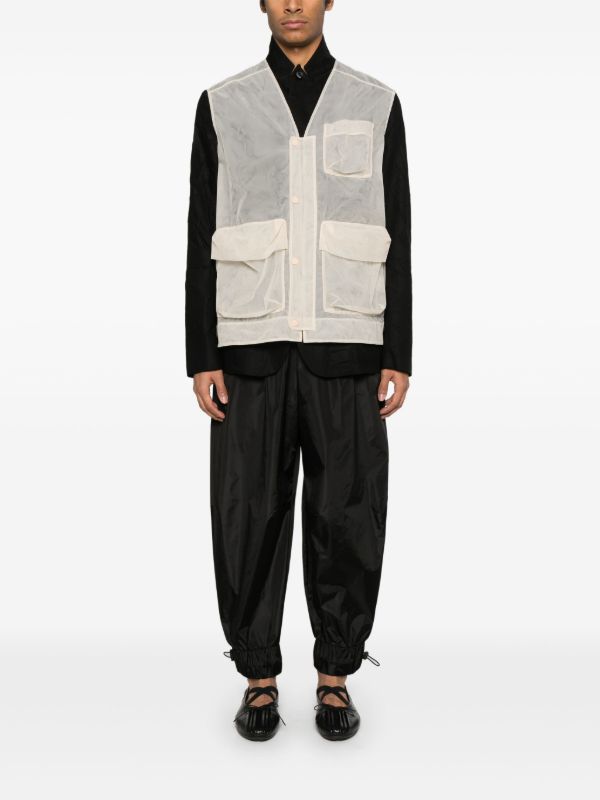 Simone Rocha Daisy-Embellished Tapered Trousers | Browns Tapered Pants