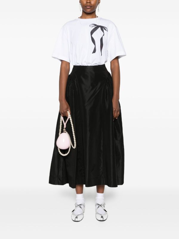 Simone Rocha Ribbon Bow-print T-shirt | Browns T-Shirts & Jersey Shirts