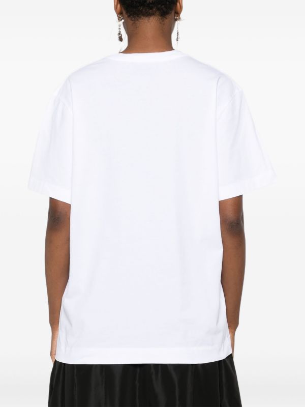 Simone Rocha Ribbon Bow-print T-shirt | Browns T-Shirts & Jersey Shirts