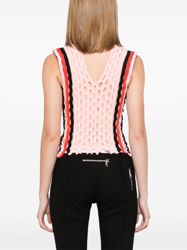 Sinead O'Dwyer Squiggle Knitted Top | Browns Knitted Tops