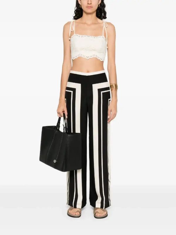 SIR. Printed Trousers | Browns Straight-Leg Pants