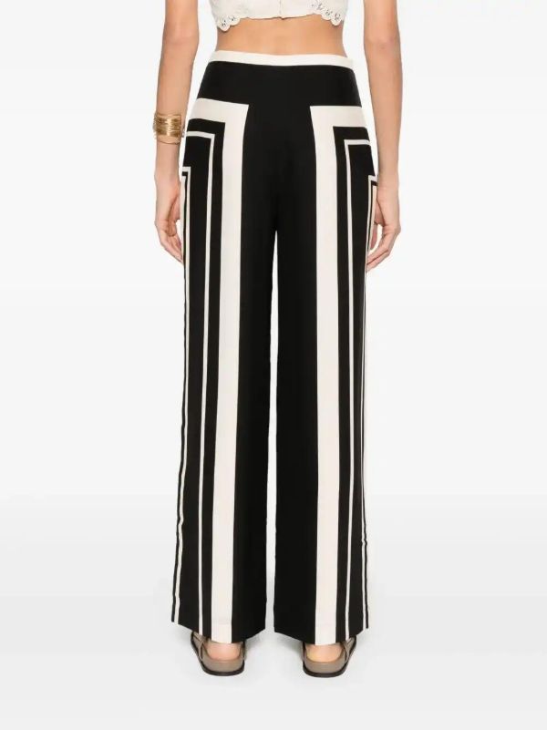 SIR. Printed Trousers | Browns Straight-Leg Pants