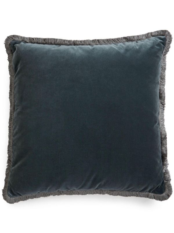 Soho Home Blue Margeaux Velvet Cushion | Browns Cushions