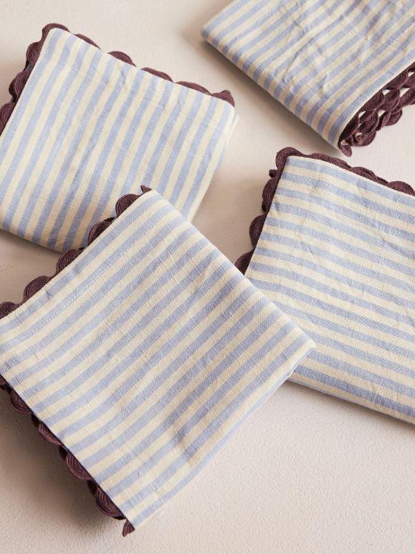 Soho Home Blythe Napkins (Set Of Four) | Browns Table Linen