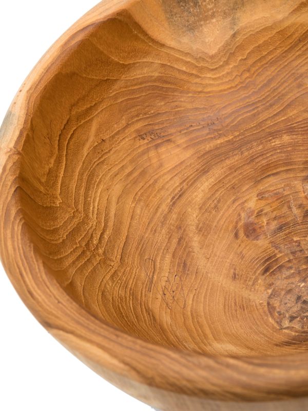Soho Home Brown Colmar Wood Bowl | Browns Plates & Bowls