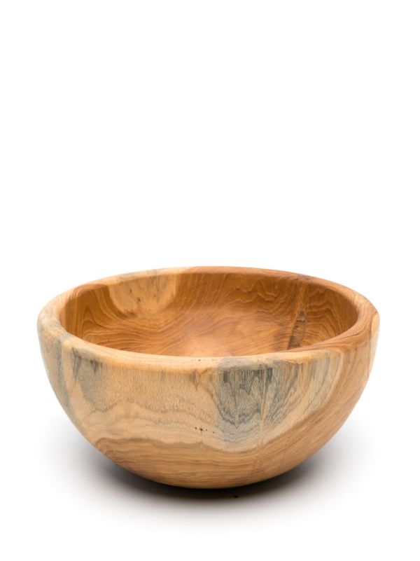 Soho Home Brown Colmar Wood Bowl | Browns Plates & Bowls