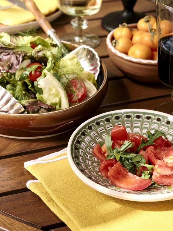 Soho Home Brown Masen Bamboo Serving Set | Browns Cutlery