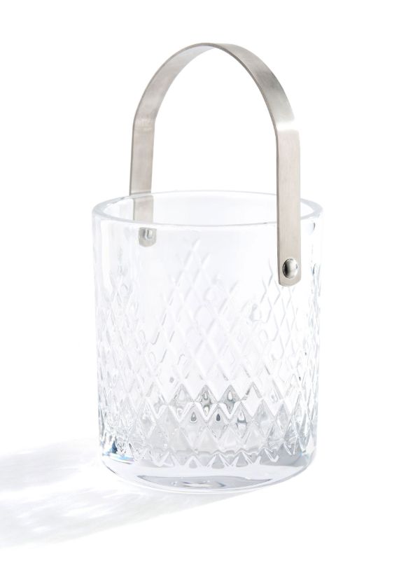 Soho Home Clear Barwell Crystal Ice Bucket | Browns Glassware