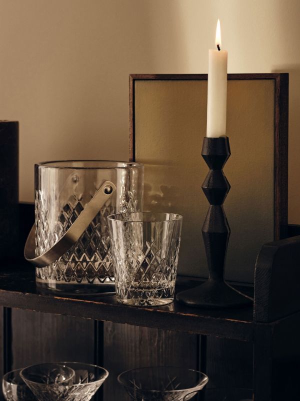 Soho Home Clear Barwell Crystal Ice Bucket | Browns Glassware