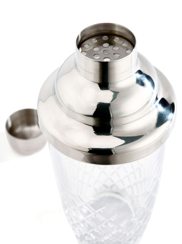 Soho Home Clear Barwell Crystal Martini Shaker | Browns Glassware