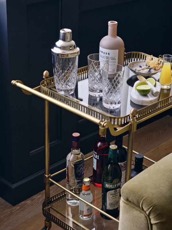 Soho Home Clear Barwell Crystal Martini Shaker | Browns Glassware