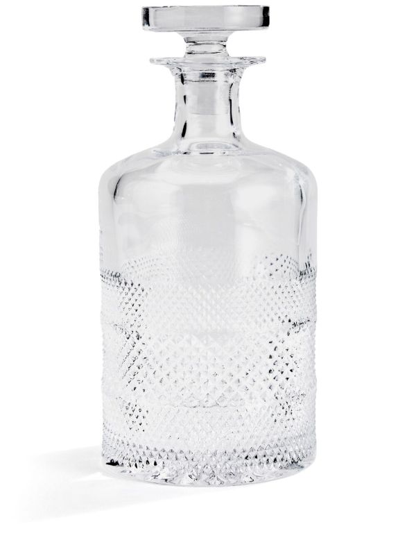 Soho Home Clear Huxley Crystal Decanter | Browns Barware