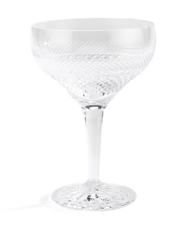 Soho Home Crystal Huxley Coupe Glasses Set | Browns Glassware