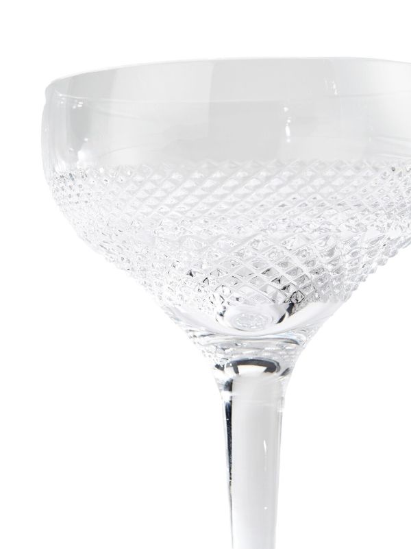 Soho Home Crystal Huxley Coupe Glasses Set | Browns Glassware