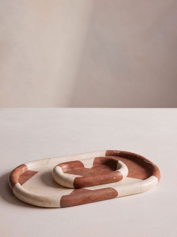 Soho Home Geometric Pattern Decorative Tray | Browns Decorative Trays & Plates