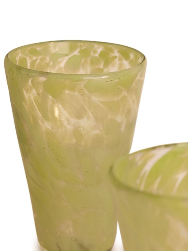 Soho Home Green Confetti-Effect Glasses (Set Of Four) | Browns Glassware