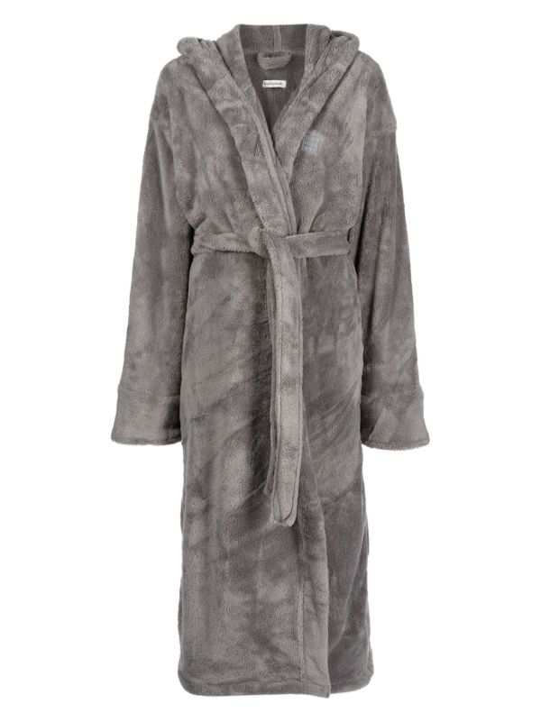 Soho Home Grey House Hooded Robe | Browns Dressing Gowns & Robes