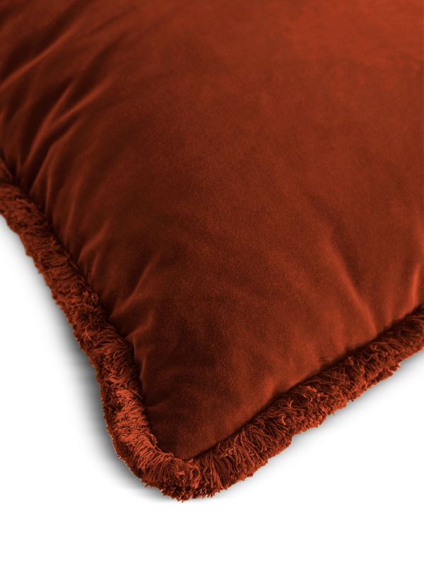 Soho Home Margeaux Fringed Square Cushion (50cm X 50cm) | Browns Cushions