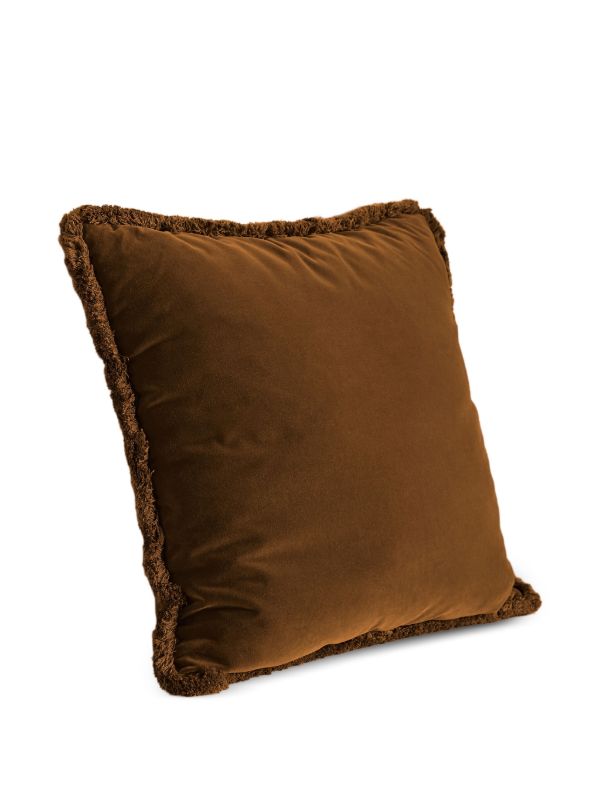 Soho Home Margeaux Fringed Square Cushion (50cm X 50cm) | Browns Cushions